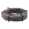 VEVOR Drain Cleaning Cable 75 Feet x 1/2 Inch Solid Core Cable Sewer Cable Drain Auger Cable Cleaner Snake Clog Pipe Drain Cleaning Cable Sewer Drain Auger Snake Pipe