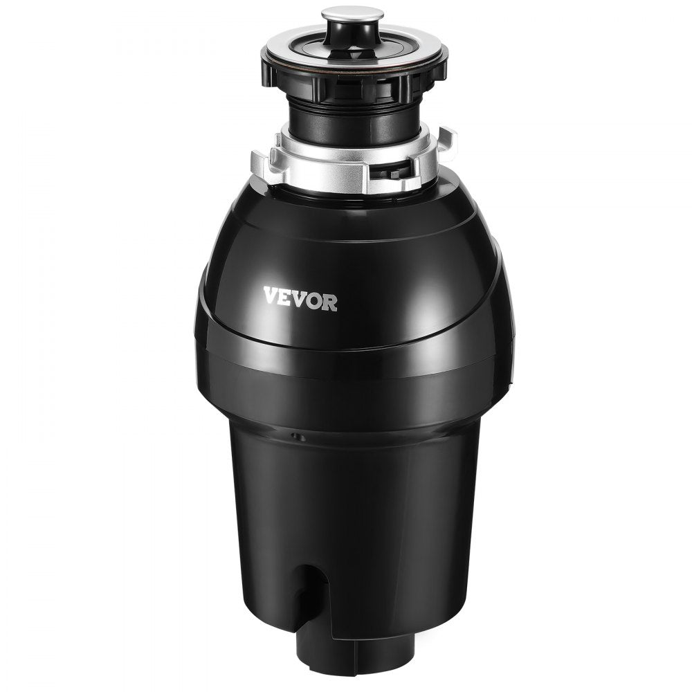 VEVOR Garbage Disposal, 1HP 3270RPM Continuous Feed Food Waste Disposer, EZ Connect Food Waste Grinding System with Sound Reduction, Power Cord & Splash Guard for Kitchen Sinks