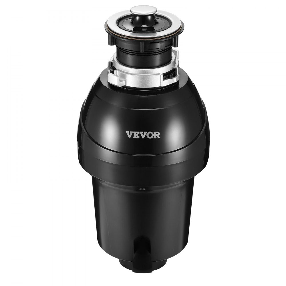 VEVOR Garbage Disposal, 1HP 3270RPM Continuous Feed Food Waste Disposer, EZ Connect Food Waste Grinding System with Sound Reduction, Power Cord & Splash Guard for Kitchen Sinks