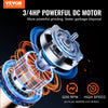 VEVOR Garbage Disposal, 3/4HP 3250RPM Continuous Feed Food Waste Disposer, EZ Connect Food Waste Grinding System with Sound Reduction, Power Cord & Splash Guard for Kitchen Sinks