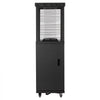 VEVOR 41000BTU Propane Patio Heater for Outdoor Use Portable with 2 Casters, for Party, Backyard, Home Garden, and Deck, Tip-Over Auto Shutoff, Stainless Steel Burner, Heats Up to 269 sq. ft., Black