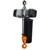 VEVOR 11000 lbs Electric Chain Hoist 30 ft Lift Three-Phase Overhead Crane, Double G100 Chain with 328 ft Wireless & 27 ft Wired Remote Control, 208-240V/440-480V, for Factories, Warehouses, Garages