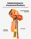 Safety braking and limit switch protections