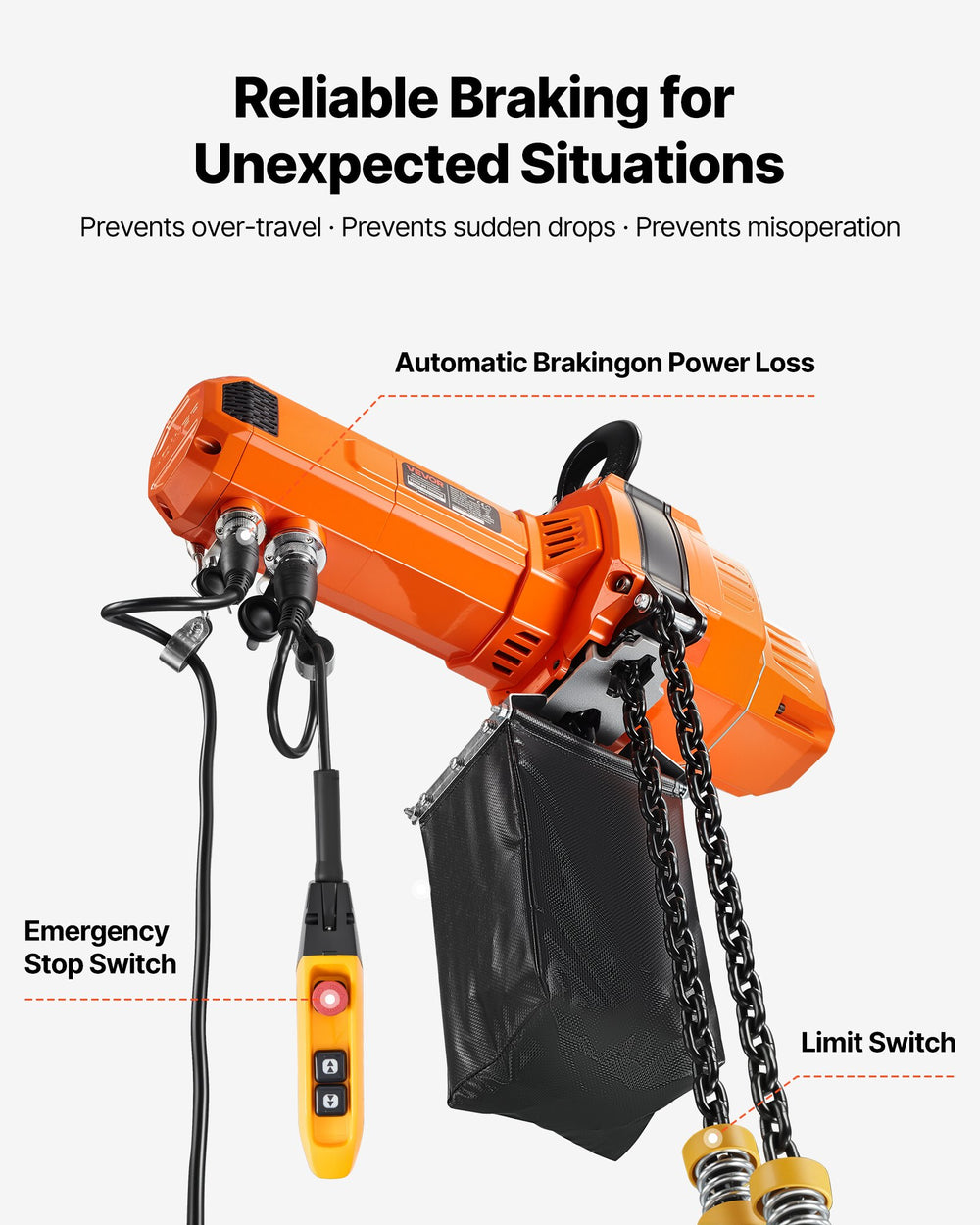 VEVOR electric chain hoist product image 4
