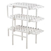 VEVOR Hydroponics Growing System Kit, 3-Tier 108 Sites UPVC Pipe Hydroponic Grow Kit with Timed Irrigation, Sun & Light Blocking Pipes, Indoor Home Garden Vegetable Planting Grow Kits for Fruit Herb