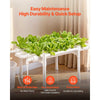 VEVOR Hydroponics Growing System Kit, 1-Tier 36 Sites UPVC Pipe Hydroponic Grow Kit with Timed Irrigation, Sun & Light Blocking Pipes, Indoor Home Garden Vegetable Planting Grow Kits for Fruit Herb