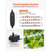VEVOR Hydroponics Growing System Kit, 3-Tier 90 Sites UPVC Pipe Hydroponic Grow Kit with Timed Irrigation, Sun & Light Blocking Pipes, Indoor Home Garden Vegetable Planting Grow Kits for Fruit Herb