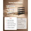 VEVOR Hydroponics Growing System Kit, 3-Tier 90 Sites UPVC Pipe Hydroponic Grow Kit with Timed Irrigation, Sun & Light Blocking Pipes, Indoor Home Garden Vegetable Planting Grow Kits for Fruit Herb