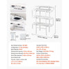 VEVOR Hydroponics Growing System Kit, 3-Tier 90 Sites UPVC Pipe Hydroponic Grow Kit with Timed Irrigation, Sun & Light Blocking Pipes, Indoor Home Garden Vegetable Planting Grow Kits for Fruit Herb