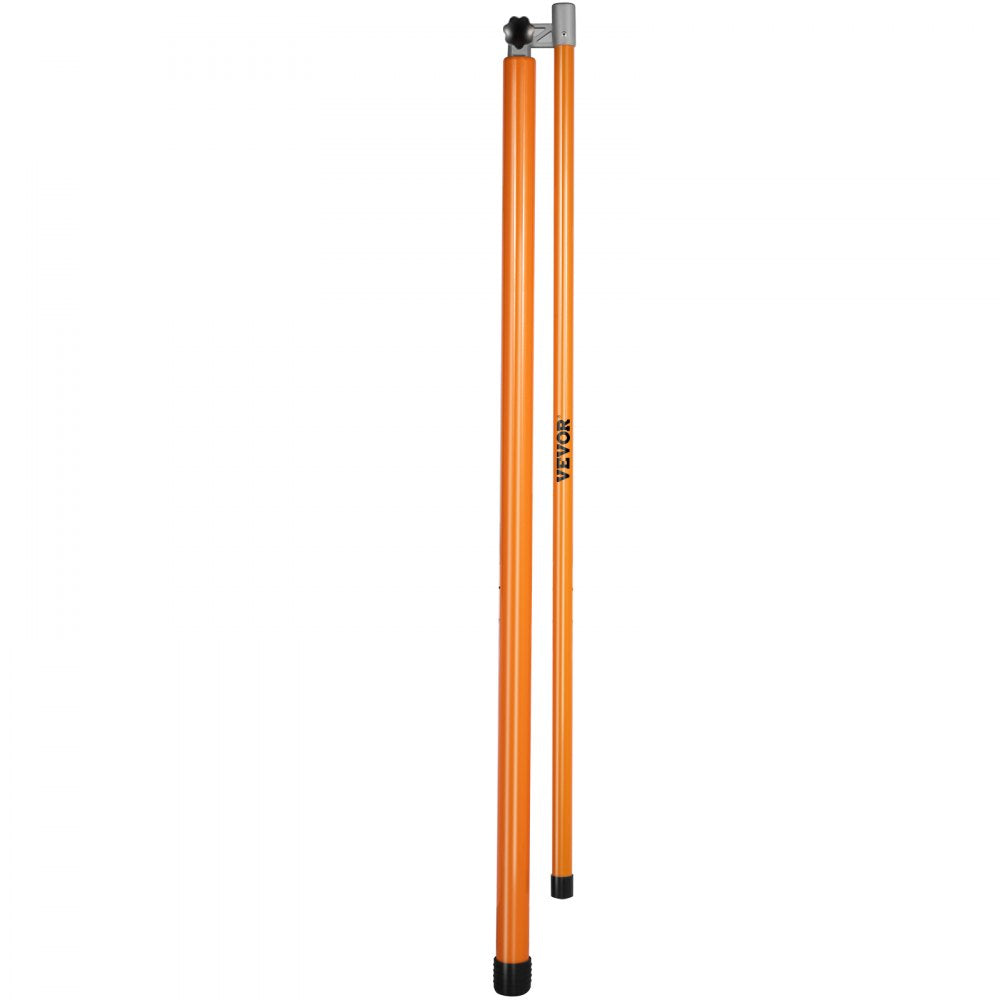 VEVOR Load Height Measuring Stick, 20\' Sturdy Fiberglass Truck Height Stick with Adjustable Pole, Non-conductive Truck Height Measuring Stick with Carrying Bag, Height Stick for Trucks, Car Haulers