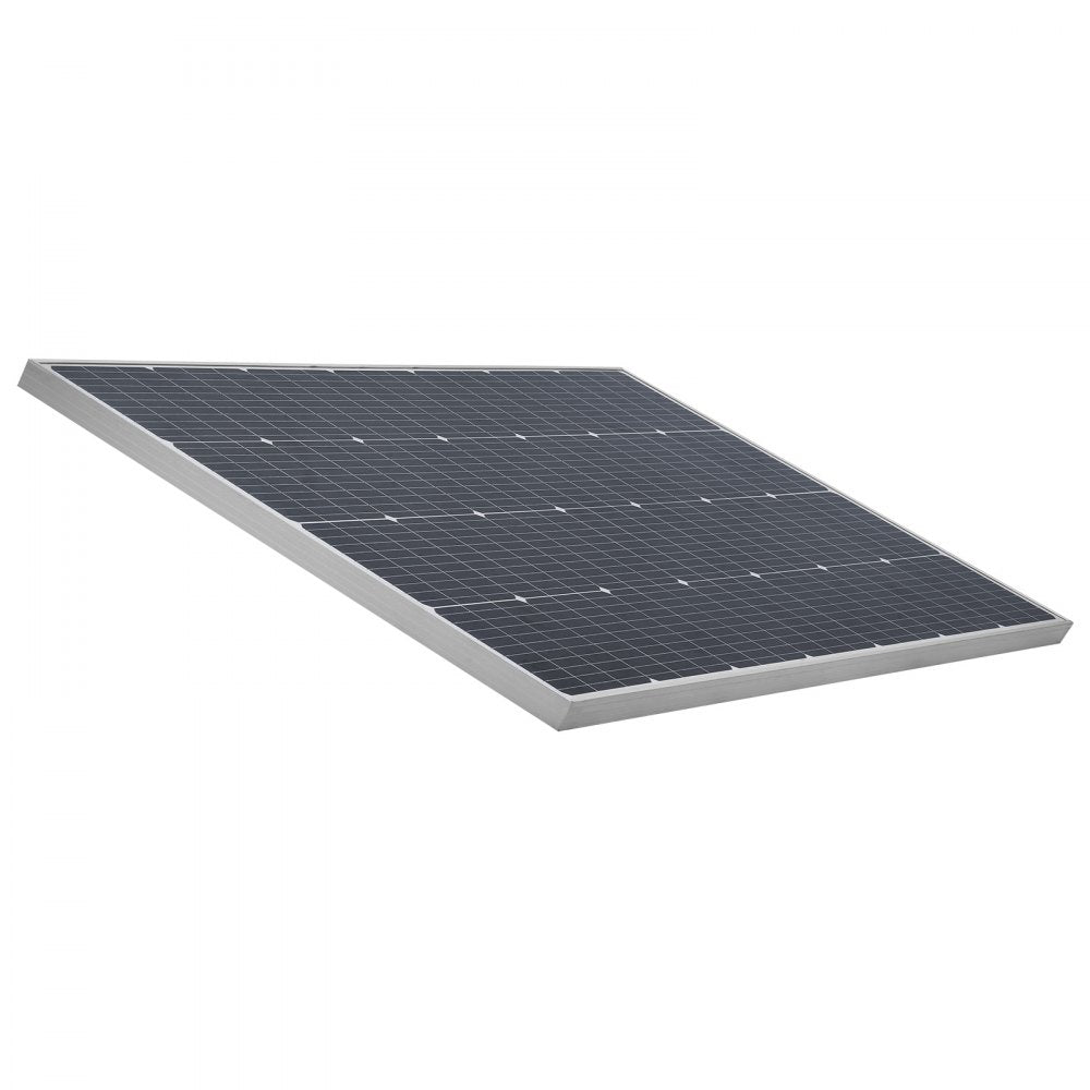 VEVOR 4PCS 100W Monocrystalline Solar Panels, 23% High-Efficiency Mono PV Module with Stable MC4 Output & Aluminum Frame, IP65 Waterproof Solar Panel for Car Boat RV Flat Rooftop Off-Grid Applications