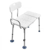 VEVOR Tub Transfer Bench for Bathtub, 400 lbs Capacity Heavy Duty Shower Chair with Arm, Backrest and Curtain Slot, Height Adjustable Shower Bench Bath Seat for Adults, Seniors, Elderly and Disabled