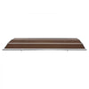 VEVOR Awnings for Door Entrance, 39 x 59 in, Exterior Front Door Window Awnings with Drainage & Metal Bracket, Rain Snow Sun Protection, Overhang Polycarbonate Door Canopy for Porch Patio, Brown