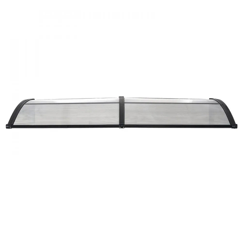 VEVOR Awnings for Door Entrance, 38 x 78 in, Exterior Front Door Window Awnings with Drainage & ABS Bracket, Rain Snow Sun Protection, Overhang Polycarbonate Door Canopy for Porch Patio, Clear