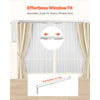 VEVOR Smart Electric Curtain Track, 71-118 inch Adjustable Length, Motorized Rod with Remote, Ceiling and Wall Mount, Automated Curtain Track System Compatible with Alexa, Google Home, App Control