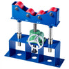 VEVOR Rotary Welding Positioner Roller, 2500LBS Heavy-Duty Pipe Stand, Fits 2"-36" Pipes, 16"-23" Adjustable Height, 4 PU Rollers, Worm Gear Lifting for Large Pipe Welding, Processing & Rotation