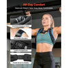 VEVOR Weighted Vest, 10 lbs Body Weight Vest for Men Women, with Reflective Stripe, Adjustable Buckle, Workout Equipment for Strength Training, Running, Jogging, Fitness, Muscle Building, Weight Loss