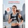 VEVOR Weighted Vest, 25 lbs Body Weight Vest for Men Women, with Reflective Stripe, Adjustable Buckle, Workout Equipment for Strength Training, Running, Jogging, Fitness, Muscle Building, Weight Loss