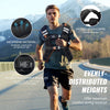 VEVOR Weighted Vest, 12 lbs Weight Vest with Reflective Stripe, Adjustable Buckle Body Weight Vest for Men Women, Workout Equipment for Strength Training, Running, Jogging, Fitness, and Weight Loss
