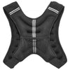 VEVOR Weighted Vest, 12 lbs Weight Vest with Reflective Stripe, Adjustable Buckle Body Weight Vest for Men Women, Workout Equipment for Strength Training, Running, Jogging, Fitness, and Weight Loss