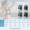 VEVOR Weighted Vest, 16 lbs Weight Vest with Reflective Stripe, Adjustable Buckle Body Weight Vest for Men Women, Workout Equipment for Strength Training, Running, Jogging, Fitness, and Weight Loss