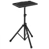 VEVOR Cycling Desk, Stationary Foldable Adjustable Bike Trainer & Treadmill Desk with Triangle Support, Non-Slip Multi-Slot Bike Trainer Fitness Desk with Handle Bar, Fit for Home Office Exercise