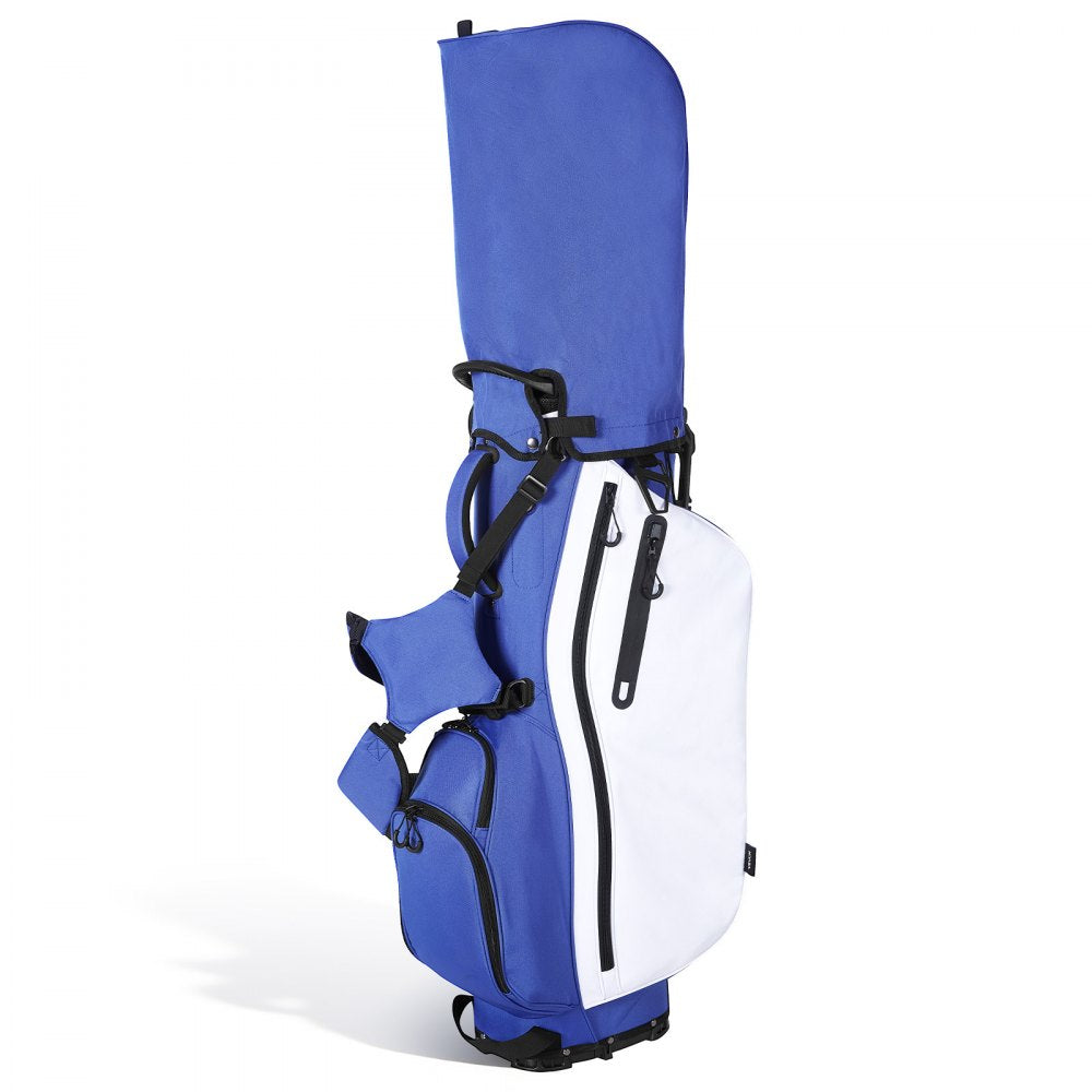 VEVOR Golf Cart Bag, 7 Way Top Divider Organizer, Club Stand Bag with Full-length Divider, Handles, Dual Support Legs, Storage Pockets, Dual Shoulder Straps, Rain Hood, Lightweight for Men and Women