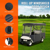 VEVOR Golf Cart Enclosure, Polyester Driving Enclosure, Club Car Covers Universal Fits for 2+2 Passenger Golf Carts, Sunproof and Dustproof Outdoor Cart Cover