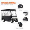 VEVOR Golf Cart Enclosure 86'', 4-Person Golf Cart Cover, 4-Sided Fairway Deluxe, 300D Waterproof Driving Enclosure with Transparent Windows, Fit for 4-Seat EZGO, Club Car, Yamaha Carts