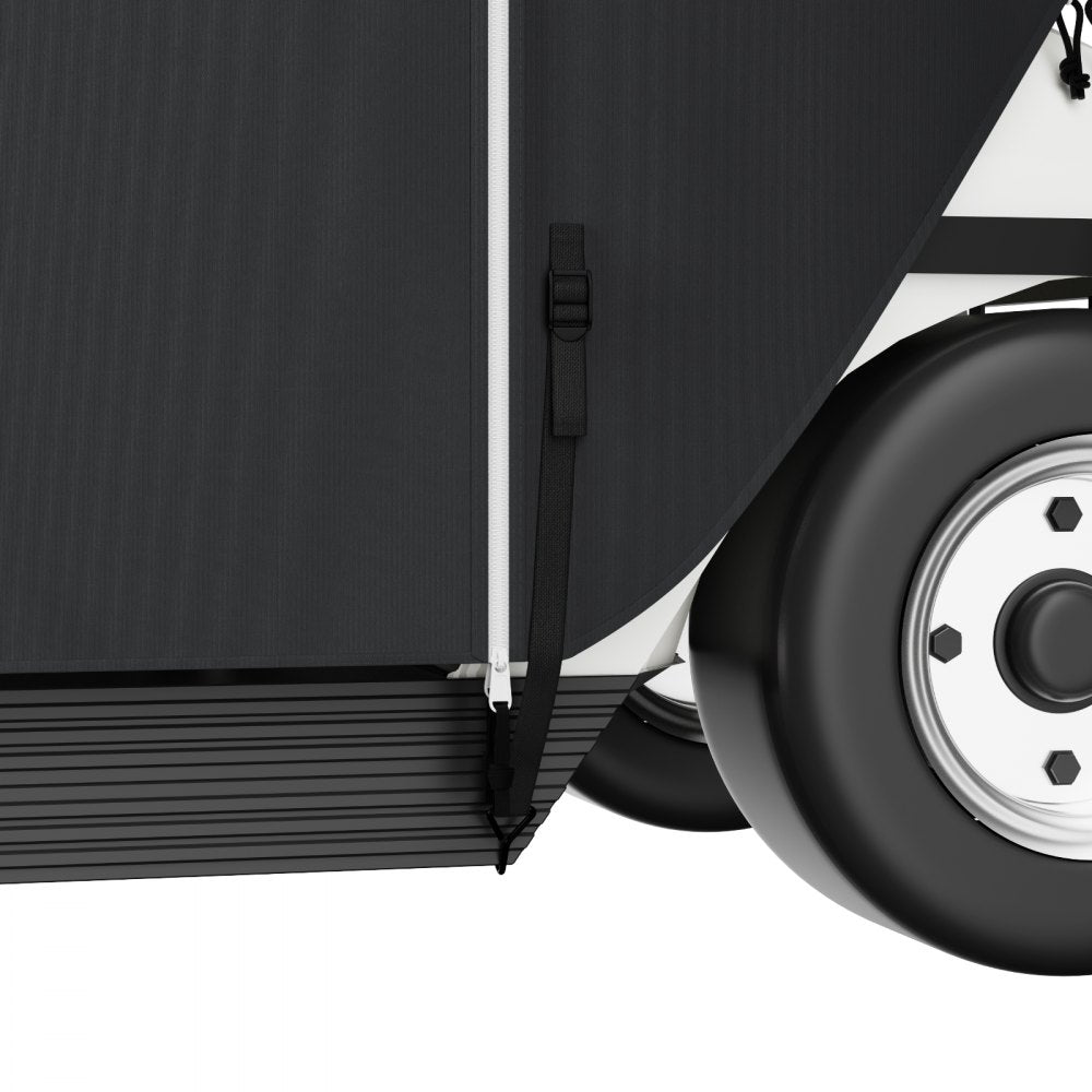 VEVOR Golf Cart Enclosure 86'', 4-Person Golf Cart Cover, 4-Sided Fairway Deluxe, 300D Waterproof Driving Enclosure with Transparent Windows, Fit for 4-Seat EZGO, Club Car, Yamaha Carts