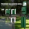 VEVOR Dog Waste Station with Hand Wash Bottle, Commercial Dog Poop Station, 11.5 Gallons Pet Waste Bin with 50 Can Liners, Bag Dispenser & 600 Waste Bags, Outdoor Dog Waste Disposal System for Backyard