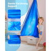 VEVOR Sensory Swing, Double-Layer Fabric Sensorys Hammock, Indoor & Outdoor Sensory Swing with 360° Swivel Hanger, O-Sling, Holds up to 300lbs, Adjustable Aerial Yoga, Hanging Swings for Kids