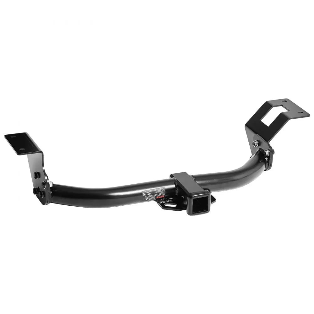 VEVOR Class 3 Trailer Hitch, 2-Inch Receiver, 6000 lbs, Q345B Steel Tube Frame, Compatible with 2012-2016 Honda CR-V, Multi-Fit Hitch to Receive Ball Mount, Cargo Carrier, Bike Rack, Tow Hook, Black