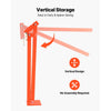VEVOR 36 in T Post Puller, Heavy Duty Fence Post Pullers with Puller Plate & 47 in Lifting Chain, Labor-Saving T-Post Remover Tool for Round Fence Posts, Sign Posts & Tree Stumps