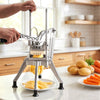 VEVOR French Fry Cutter, 1/4" Blade Commercial Potato Chopper, Lever-Action Vegetable Dicer with Ergonomic Handle, Stainless Steel Potato Slicer for Thin Cut Fries, Onion, Carrots, Bell Pepper