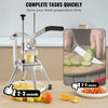 VEVOR Commercial Chopper with 4 Replacement Blades Commercial Vegetable Chopper Stainless Steel French Fry Cutter Potato Dicer & Slicer Commercial Vegetable Fruit Chopper for Restaurants & Home Kitche