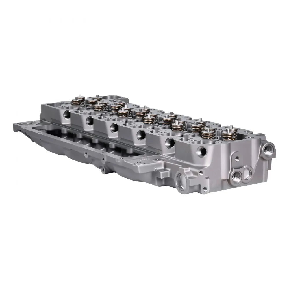 VEVOR Cylinder Head Assembly, 6.7L Replacement for 2007-2018 Dodge Cummins 6.7L, Compatible with Dodge Ram 2500 3500 4500 Models, Complete Engine Cylinder Head Assembly Replaces 3977221, Cast Iron