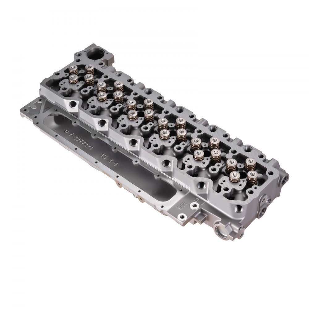 VEVOR Cylinder Head Assembly, 6.7L Replacement for 2007-2018 Dodge Cummins 6.7L, Compatible with Dodge Ram 2500 3500 4500 Models, Complete Engine Cylinder Head Assembly Replaces 3977221, Cast Iron