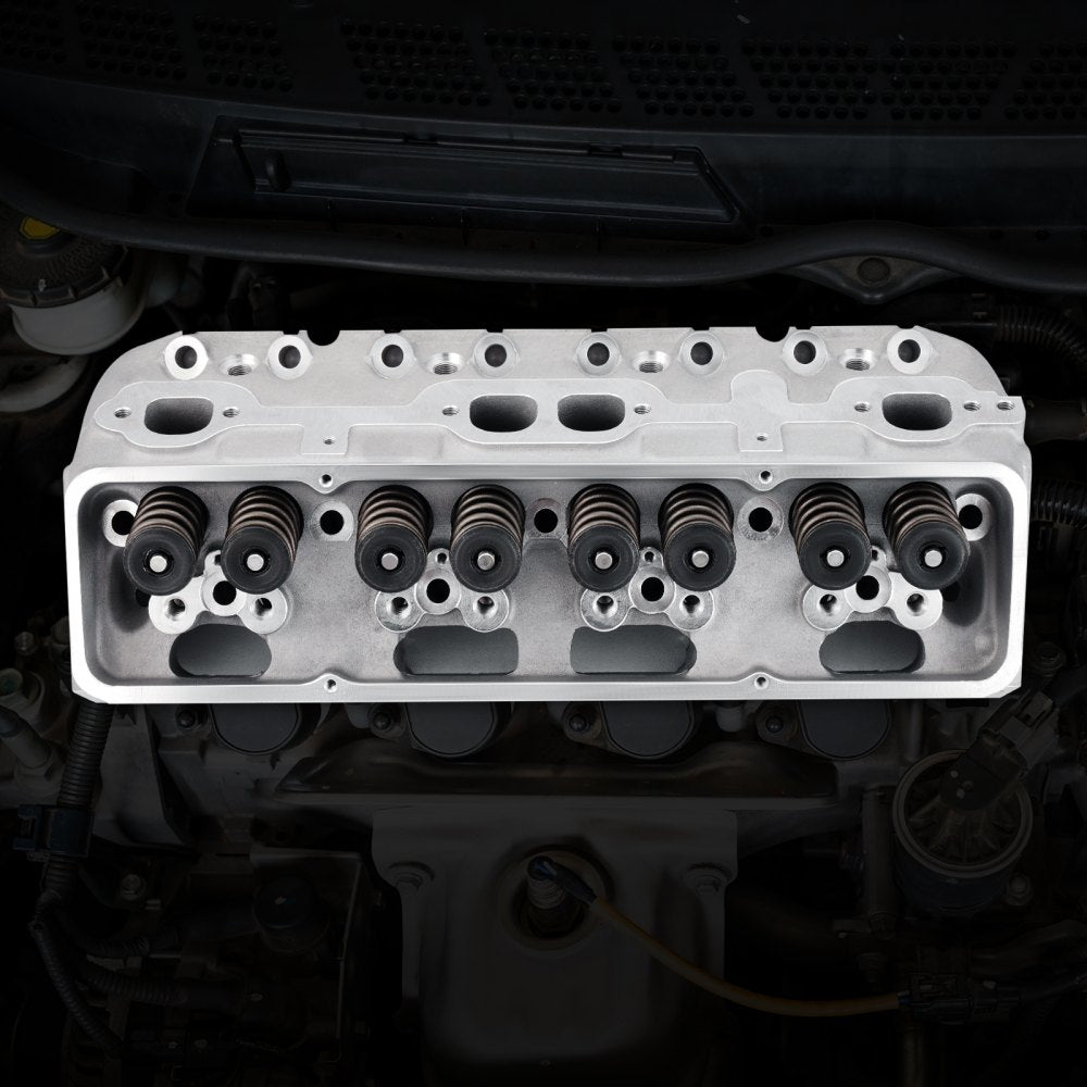 VEVOR Engine Cylinder Head Assembly Replacement, Aluminum Engine Cylinder Head Kit, Compatible with Small Block Chevrolet Engines, SBC 327/ 350/ 383, Corvette, Camaro, Z06