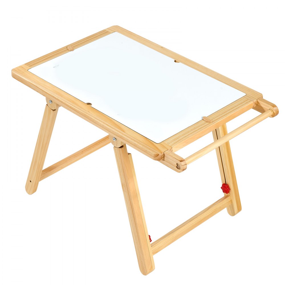 VEVOR Sensory Table for Toddlers, Wooden Kids Activity Table and Art Easel with Reversible Double-Sided Board, Storage Bins, for Boys and Girls Playing Sand and Water, Drawing, Studying, Dining