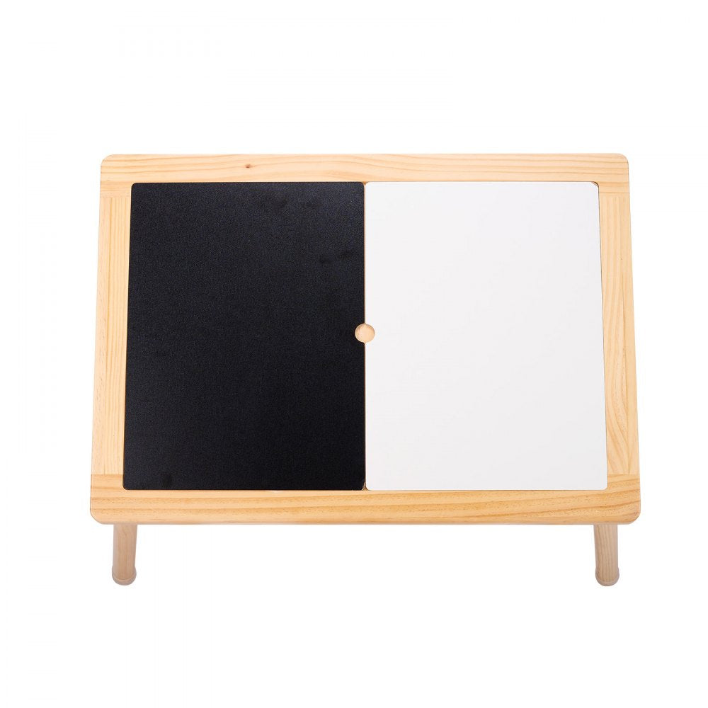 VEVOR Sensory Table for Toddlers, Kids Activity Table with Double-Sided Tabletop & Non-Slip Feet, Indoor/Outdoor Play Activity Table, Wooden Sensory Table for Drawing Studying, Ideal Gift for Boy Girl