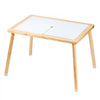 VEVOR Sensory Table for Toddlers, Kids Activity Table with Double-Sided Tabletop & Non-Slip Feet, Indoor/Outdoor Play Activity Table, Wooden Sensory Table for Drawing Studying, Ideal Gift for Boy Girl