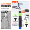 VEVOR 15ft Heated Water Hose for RV, Heated Drinking Water Hose Antifreeze to -45°F, Automatic Self-regulating, 5/8" I.D. with 3/4" GHT Adapter, Lead and BPA Free