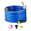 VEVOR 25ft Heated Water Hose for RV, Heated Drinking Water Hose Antifreeze to -45°F, Automatic Self-regulating, 5/8" I.D. with 3/4" GHT Adapter, Lead and BPA Free
