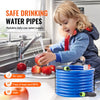 VEVOR 50ft Heated Water Hose for RV, Heated Drinking Water Hose Antifreeze to -45°F, Automatic Self-regulating, 5/8" I.D. with 3/4" GHT Adapter, Lead and BPA Free