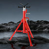 VEVOR V Head Pipe Stand Adjustable Height 28-52 Inch, Pipe Jack Stands 2500 LB. Capacity,Folding Portable Pipe Stands 1/2 to 12 Inch Pipe Supporting,Steel Jack Stands