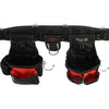 VEVOR Tool Belt with Suspenders 1680D Polyester, 29 Pockets, 29-54 inches Adjustable Waist Size, Tool Belts for Men, Heavy Duty Carpenter Tool Pouch for Carpenters, Electricians, and Gardening, Black