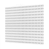 VEVOR Pegboard Combination Kit, 11" x 11" Plastic Pegboard, 4 Panels, Peg Board Wall Organizer Kit with Accessories, for Garage Tool Storage Kitchen Living Room Craft Room Office Bathroom Home, White