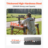 VEVOR Deer Blind Brackets, Outdoor 3.6x3.6 Platform Bracket, Fit 3.5x3.5 In / 88.9x88.9 mm Lumber, 2204lbs/1000kg Capacity Steel Elevator Brackets for Deer Stand, Hunting Blinds, Shooting Shack, 8 Pcs