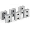 VEVOR Electric Rebar Cutter Blade, 6 PCS 16mm(5/8 Inch) Cutting Diameter, HRC58-60 Hard Hydraulic Rebar Blade Replacement Jaw Blades with 12 Hexagon Screw and 12 Spring Washer, for Model RC-16